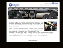 Tablet Screenshot of interfireaudio.com